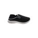 Lands' End Sneakers: Black Print Shoes - Women's Size 8 - Almond Toe