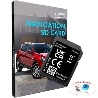 2025 V20 Neueste Karte Sat Nav SD-Karte A 2139069110 Navigations-Europa-Karte für Mercedes GLC C E Image