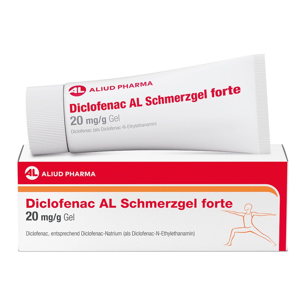Diclofenac AL Schmerzgel forte 20 mg/g 180 g Gel Image