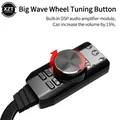Scheda Audio esterna da USB a 3.5mm 7.1 per scheda Audio esterna da gioco PUBG adattatore USB Plug and Play per Computer portatile per PC