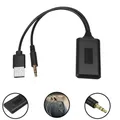 Nuovo modulo ricevitore Bluetooth wireless per auto universale USB jack da 3,5 mm Aux audio stereo lettore musicale cavo radio adattatore ausiliario