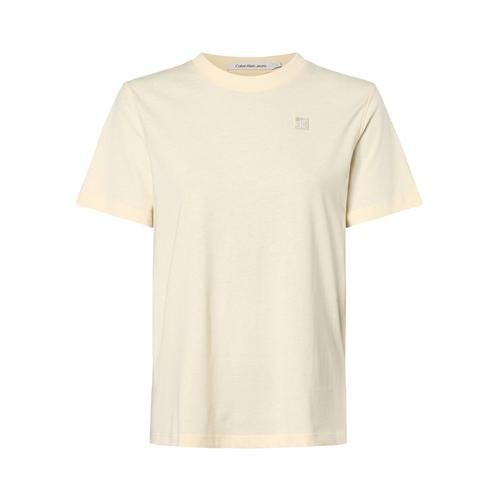 Calvin Klein Jeans T-Shirt Damen vanille, M