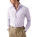 Slim Fit Non-iron Check Stretch Dress Shirt