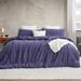 Cardigan Knit - Coma Inducer® Oversized Comforter Set - Blueberry Purple
