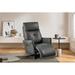 Electric Power Recliner Chair Sofa with Dual Motor & Adjustable Headrest, 360掳 Swivel Reclining Single Sofa with USB Charge Port