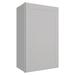 HOMEIBRO Wall Cabinet w/ 1 Door & 2 Shelves in Gray | 30 H x 18 W x 12 D in | Wayfair SD-W1830-LC