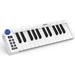 LEKATO Rechargeable Mini MIDI Keyboard Bluetooth 25 Key MIDI Controller 360 Knob Gift