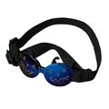 ZTGD Pet Glasses Windproof Anti-fog Cool Pumpkin Lenses Comfortable Frame with Adjustable Straps Dog UV Protection Sunglasses