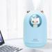 SHENGXINY Humidifiers For Home Clearance Colorful Cool Large Capacity Humidifier USB Desktop Humidifier Two Spray Modes Auto Shut-Off For Carï¼ŒBedroom Babies Room Office Homeï¼ŒSuper Quiet Blue