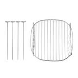 Nikou BBQ Rack Replacement Baking Tray Double Layer Compatible with Philips Air Fryer Skewers