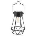 Dekaim Handheld Solar Lanterns LED Vintage Lampshade Hanging Design Portable Camping Lantern for Kitchen Dining Room Bedroom