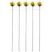 5pcs Bee Stake Bee Garden Stake Yard Lawn Decoration Garden Layout Decorations