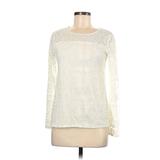 Wrap Short Sleeve Top Ivory Boatneck Tops - Women's Size 6