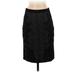 Diane von Furstenberg Casual Skirt: Black Tweed Bottoms - Women's Size 2