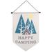 Portable Camping Flag Hanging Flag Decorative Flag Camping Flag Camping Hanging Flag