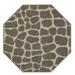 Gray Octagon 8' x 8' Area Rug - Ebern Designs Anaih Area Rug Nylon | Wayfair BAD3C5DB421D495F83AFC83C302CC154