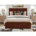 Loon Peak® Hensleigh Solid Wood Slat Headboard Bed Wood in Brown | 49 H x 62.63 W x 82.75 D in | Wayfair D98E7F55C5EF41C0BED44BD3C052E9F0