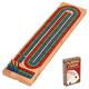 1 Set Cribbage Board Table Game Solid Wood Party Board Game Board Cribbage Cards Board