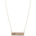 OXB USA Swimming Swim Bar Necklace