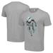 Men's Starter Heather Gray Miami Dolphins Logo Graphic T-Shirt