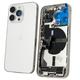 Back Housing With Parts Original Pull / Reclaimed i Phone 13 Pro Silver Reclaimed (Grade B)