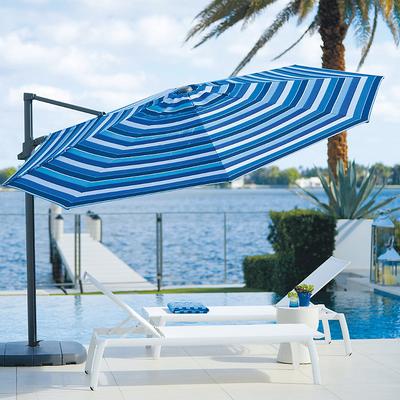 Poolside Umbrella, Cantilever - Black - Frontgate