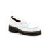 Women's Annie Casual Flat by Bueno in White (Size 39 M)