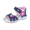 Sandale LICO "Sandale Cassandra V", Gr. 34, blau, Leder, Schuhe, Topseller