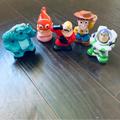 Disney Toys | Disney Pixar Toy Story Woody Buzz Sulley Nemo Mr Incredible Squeeze Toy Set Of 5 | Color: Red | Size: Osbb