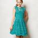 Anthropologie Dresses | Anthropologie Yoanna Baraschi New Light Dress, Teal. | Color: Blue/Green | Size: 0