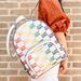 Michael Kors Bags | Michael Kors Erin Jaycee Medium Backpack School Bag Pride Rainbow Mk Signature | Color: Red/White | Size: Os