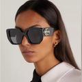 Gucci Accessories | New Gucci Gg0956s 003 Black Sunglasses Gucci Women’s Eyewear Gucci Gg0956s | Color: Black/Gray | Size: Os