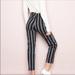 Brandy Melville Pants & Jumpsuits | Brandy Melville | High Rise Trouser Pant Stripe | Color: Black/White | Size: S