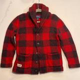 Polo By Ralph Lauren Shirts & Tops | Boys Ralph Lauren Shawl Collar Cardigan Sweater Size 6 | Color: Black/Red | Size: 6b