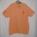 Polo By Ralph Lauren Shirts | Mens' Vintage Polo Ralph Lauren Big Pony Embroidered Orange Polo Shirt Size Xxl | Color: Orange | Size: Xxl