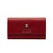 Gucci Accessories | Gucci Animalier Continental Bifold Wallet Long 453164 Red Leather Women's Gucci | Color: Red | Size: Os