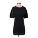 Theory Casual Dress - Shift: Black Solid Dresses - Women's Size Small