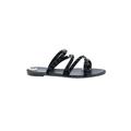 Olivia Miller Sandals: Black Print Shoes - Women's Size 8 - Open Toe