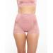 Plus Size Women's Pin Up Lace Control Panty Panty by Rhonda Shear in Light Pink (Size 1X)