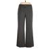 Evan Picone Dress Pants - High Rise: Gray Bottoms - Women's Size 10