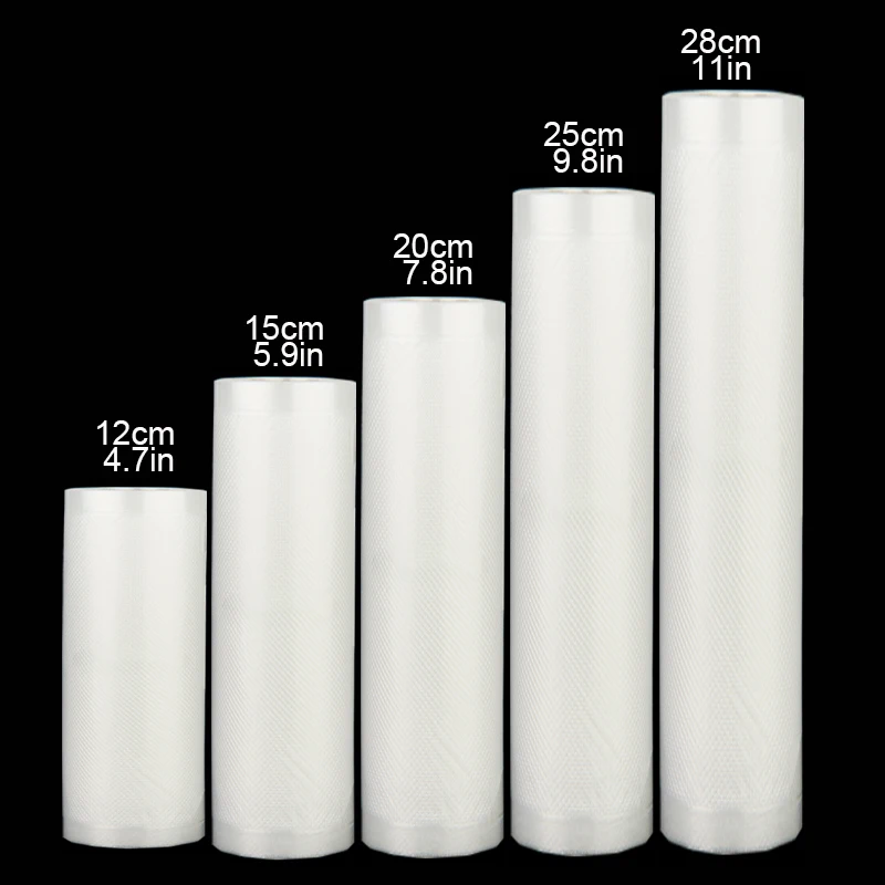 Sacs sous vide pour aliments, rouleaux de sacs pour conserver les aliments, sacs d'emballage sous vide pour la maison, scelleuse sous vide, sacs de conservation sous vide