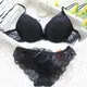 Ensemble de lingerie sexy en dentelle pour femmes soutien-gorge transparent sous-vêtements