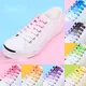 Injshoelaces colorés Candy Gradient Party Camping Boots Luminelace Canvas Strings Camping Shoes