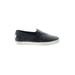 FRYE Sneakers: Slip-on Platform Casual Black Color Block Shoes - Women's Size 8 - Almond Toe