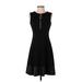 DKNY Casual Dress - A-Line: Black Dresses - Women's Size 2