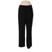 Talbots Casual Pants - High Rise: Black Bottoms - Women's Size 8