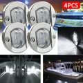 6 luci di cortesia da ponte a LED DC 12V LED luce di poppa ancoraggio navigazione luci interne marine per cabine bianco/blu/ambra impermeabile