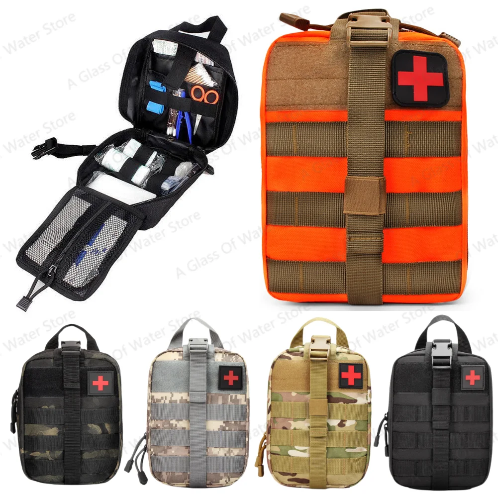 Life Bag, Erste-Hilfe-Set für den Außenbereich, große SOS-Tasche, Erste-Hilfe-Set für die Jagd, Werkzeugset, Molle EMT Erste-Hilfe-Set Image
