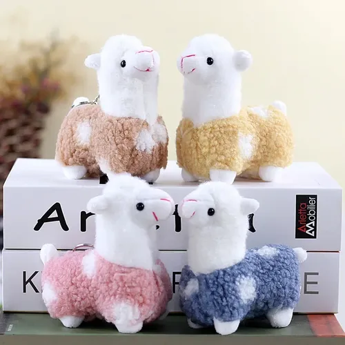 Niedliche Alpaka Plüsch tier Spielzeug Kinder Tier ausgestopft Stofftier Puppe Geburtstag Dekoration