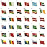 Bandiera Laple Spille Distintivo Spilla Albania Algeria Montenegro U.A.E. Oman Azerbaijan Etiopia